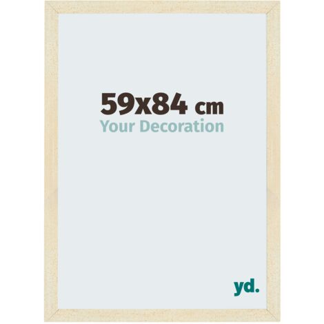 yd. - Cadre photo 59x84 - Sable Patine - MDF - Mura