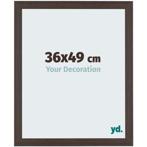 Cadre Puzzle 36x49 cm - Chêne Foncé - MDF - Mura. (1/5)