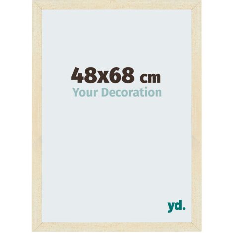 Cadre Puzzle 48x68 cm - Sable Patiné - MDF - Mura. (1/5)