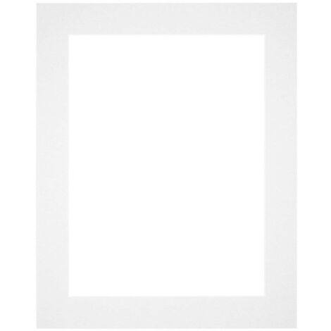 yd. - Cadre photo - Blanc - Carton 630 g/m2 - (1/4)