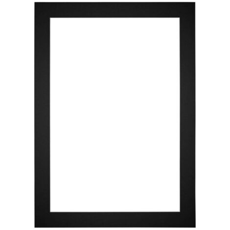 yd. - Cadre photo  - Noir - Carton 630 g/m2 - (1/4)