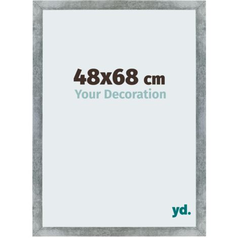 Cadre Puzzle 48x68 cm - Fer Patiné - MDF - Mura. (1/5)