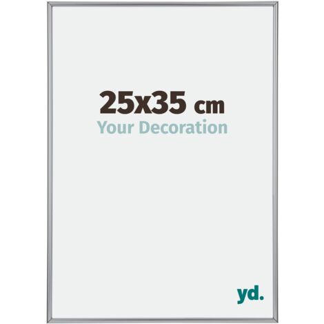 Cadre Puzzle 25x35 cm - Argent Brillant - Plastique - Annecy. (1/5)
