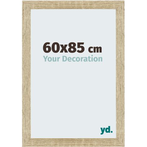 Cadre Puzzle 60x85 cm - Chêne Sonoma - MDF - Mura. (1/5)
