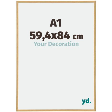 Cadre Puzzle A1 - 59.4x84 cm - Hêtre Clair - Plastique - Annecy. (1/5)
