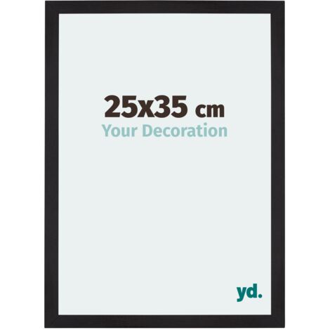 Cadre Puzzle 25x35 cm - Noir Grain de Bois - MDF - Mura. (1/5)