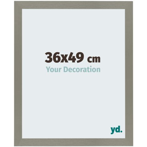Cadre Puzzle 33x98 cm - Anthracite - MDF - Mura