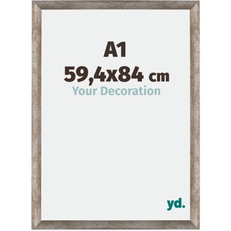 Cadre Puzzle A1 - 59.4x84 cm - Métal Vintage - MDF - Mura. (1/5)