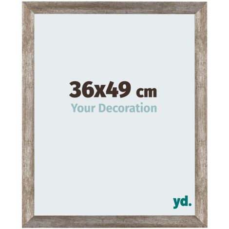 Cadre Puzzle 36x49 cm - Métal Vintage - MDF - Mura. (1/5)