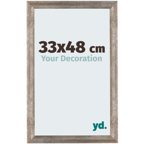 Cadre Puzzle 33x48 cm - Métal Vintage - MDF - Mura. (1/5)