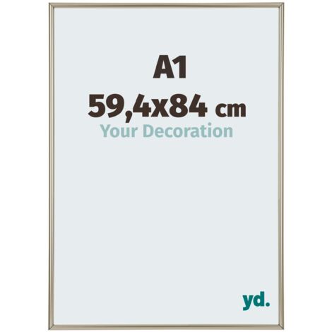 Cadre Puzzle A1 - 59.4x84 cm - Champagne - Plastique - Annecy. (1/5)