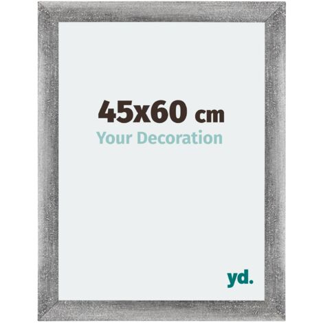 Cadre Puzzle 45x60 cm - Gris Patiné - MDF - Mura. (1/5)