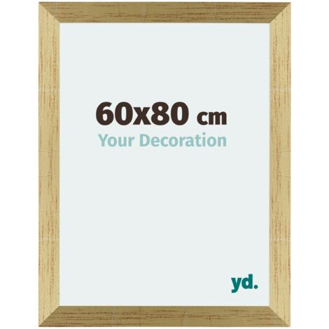 Cadre Puzzle 60x80 cm - cm - Or Brillant - MDF - Mura. (1/5)