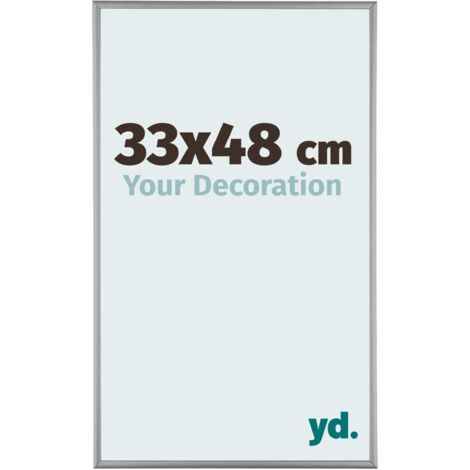 Cadre Puzzle 33x48 cm - Platine - Aluminium - Kent. (1/5)