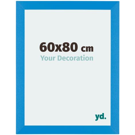 Cadre Puzzle 60x80 cm - cm - Bleu Brillant - MDF - Mura. (1/5)
