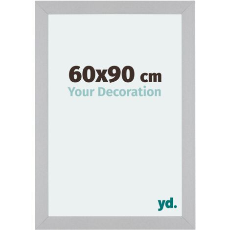 Cadre Puzzle 60x90 cm - cm - Argent Mat - MDF - Mura. (1/5)