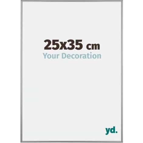 Cadre Puzzle 25x35 cm - Platine - Aluminium - Kent. (1/5)