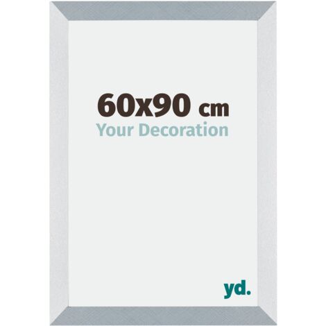 Cadre Puzzle 60x90 cm - cm - Aluminium Brossé - MDF - Mura. (1/5)