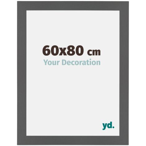 Cadre Puzzle 60x80 cm - cm - Anthracite - MDF - Mura. (1/5)