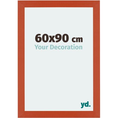 Cadre Puzzle 60x90 cm - cm - Orange - MDF - Mura. (1/5)