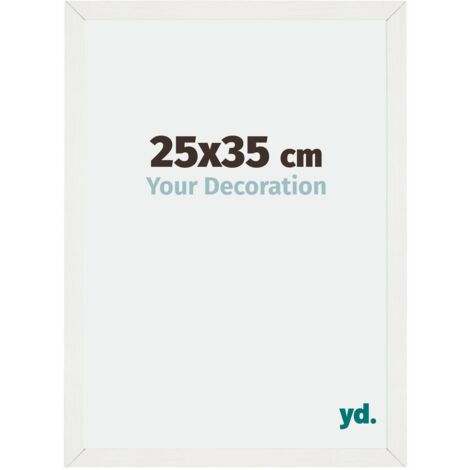 Cadre Puzzle 25x35 cm - Blanc Patiné - MDF - Mura. (1/5)