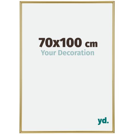 Cadre Puzzle 33x98 cm - Or - Plastique - Annecy