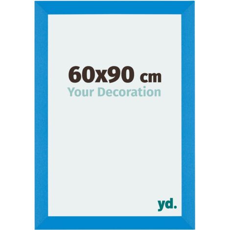 Cadre Puzzle 60x90 cm - cm - Bleu Brillant - MDF - Mura. (1/5)