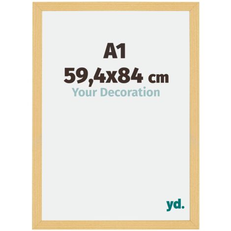 Cadre Puzzle A1 - 59.4x84 cm - Hêtre Décor - MDF - Mura. (1/5)