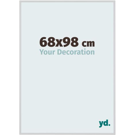 yd. - Cadre photo 68x98 - Argent Mat - Aluminium - Miami (1/5)