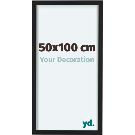 yd. - Cadre photo 50x100 - Noir - Aluminium - Virginia (1/5)