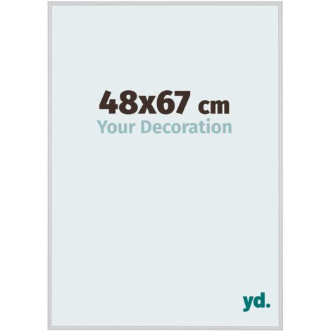 yd. - Cadre photo 48x67 - Argent Mat - Aluminium - Miami (1/5)