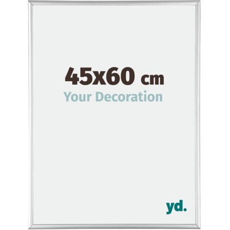 Cadre Puzzle 45x60 cm - Argent Brillant - Aluminium - Kent. (1/5)