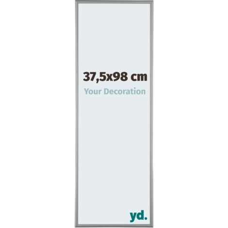 Cadre Puzzle 37.5x98 cm - Platine - Aluminium - Kent. (1/5)