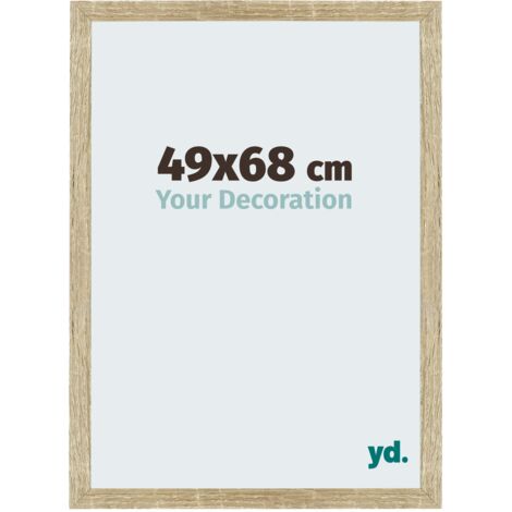 Cadre Puzzle 49x68 cm - Chêne Sonoma - MDF - Mura. (1/5)