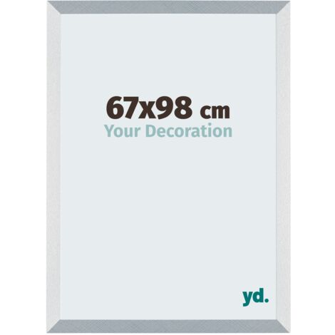 Cadre Puzzle 67x98 cm - Aluminium - Brossé - MDF - Mura. (1/5)