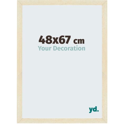 Cadre Puzzle 48x67 cm - Sable Patiné - MDF - Mura. (1/5)