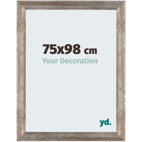 Cadre Puzzle 75x98 cm - Sable Patiné - MDF - Mura
