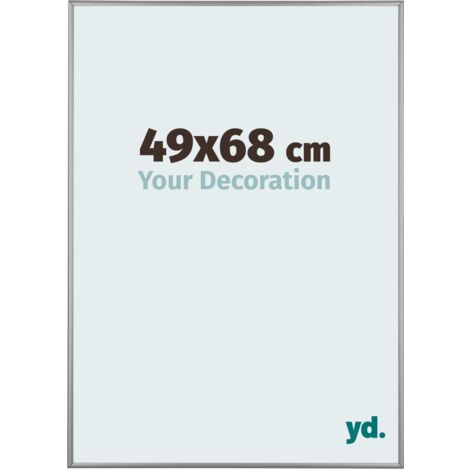 Cadre Puzzle 49x68 cm - Platine - Aluminium - Kent. (1/5)