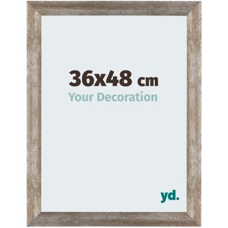 Cadre Puzzle 36x48 cm - Métal Vintage - MDF - Mura. (1/5)