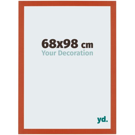 Cadre Puzzle 68x98 cm - Orange - MDF - Mura. (1/5)