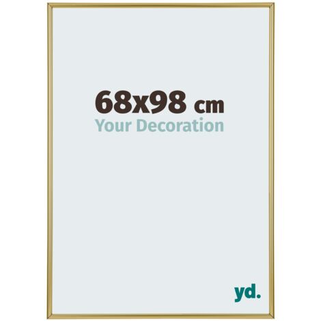 Cadre Puzzle 68x98 cm - Or - Plastique - Annecy. (1/5)