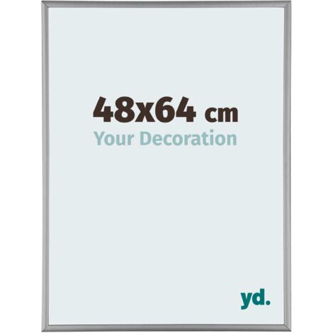 Cadre Puzzle 48x64 cm - Platine - Aluminium - Kent. (1/5)