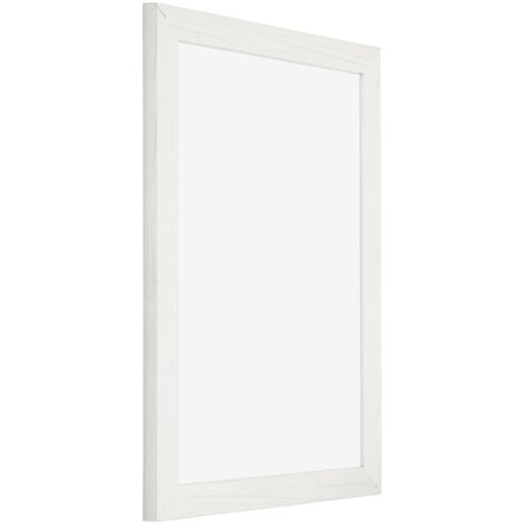 Cadre Photo 75x98 cm - Blanc Mat - MDF - Pisa