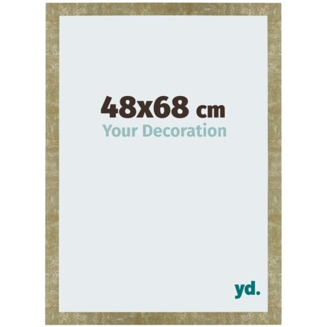 Cadre Puzzle 48x68 cm - Or Antique - MDF - Mura. (1/5)