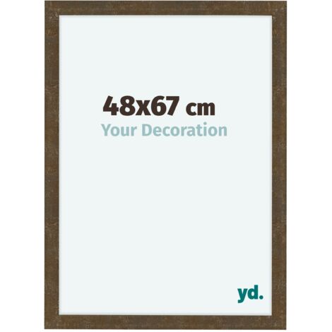 yd. - Cadre photo 48x67 - Or Antique - MDF - Como (1/5)
