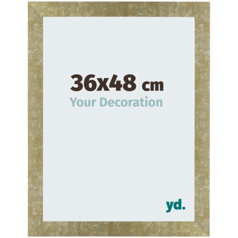 yd. - Cadre photo 36x48 - Or Antique - MDF - Mura