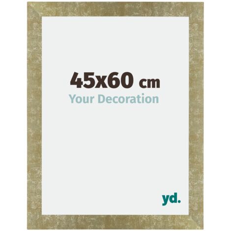 Cadre Puzzle 45x60 cm - Or Antique - MDF - Mura. (1/5)