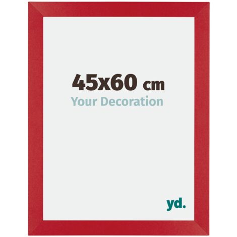 Cadre Puzzle 45x60 cm - Rouge - MDF - Mura. (1/5)
