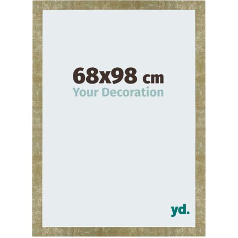 Cadre Puzzle 68x98 cm - Or Antique - MDF - Mura. (1/5)