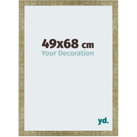 Cadre Puzzle 49x68 cm - Or Antique - MDF - Mura. (1/5)
